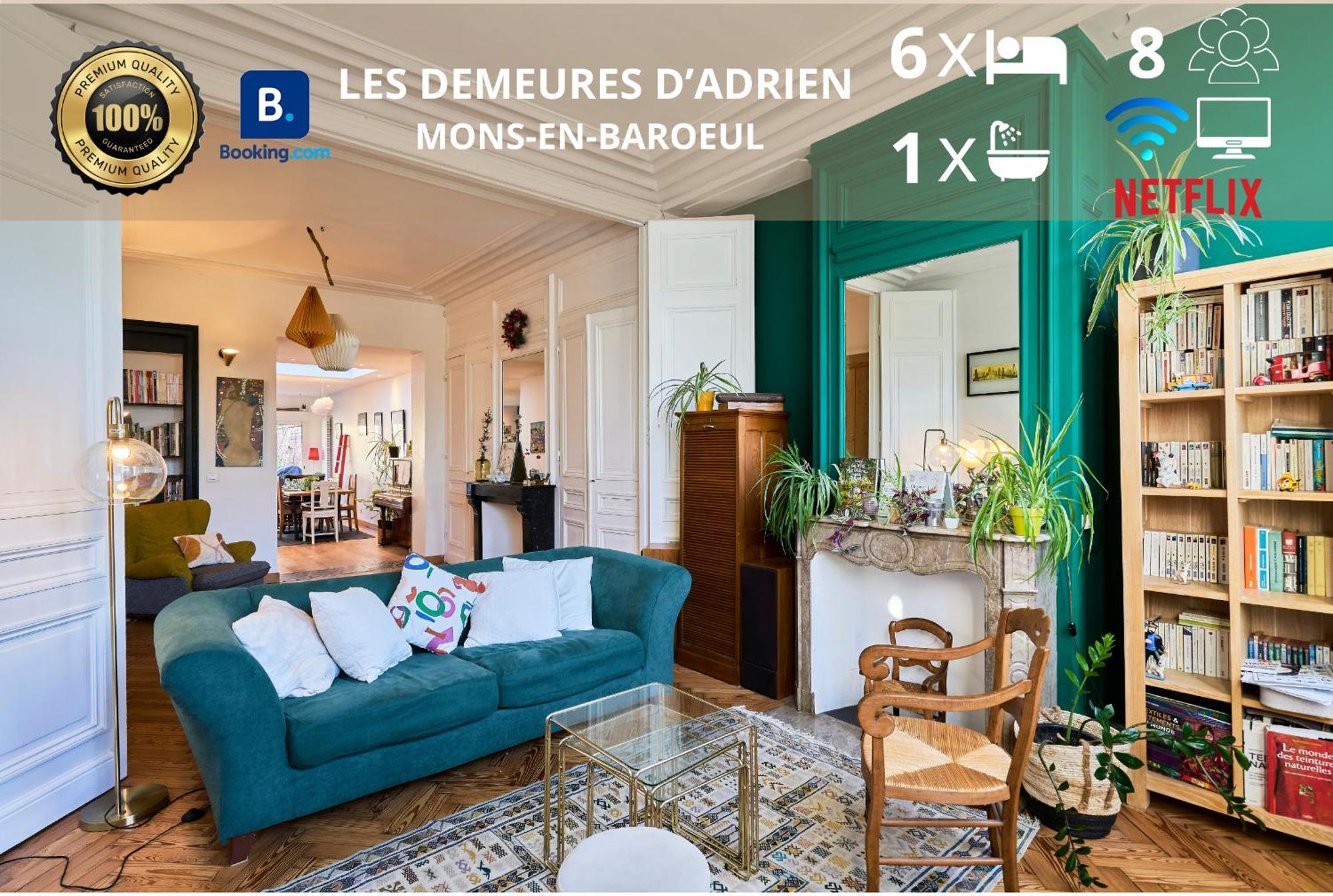 La Briqueterie - Les Demeures D'Adrien Villa Lille Luaran gambar